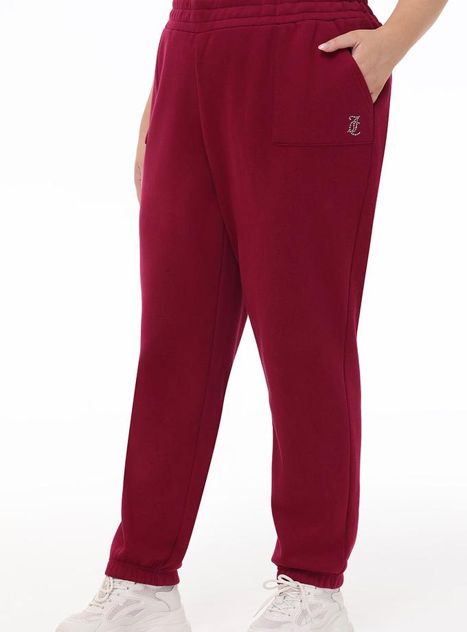 Plus-Size Small Bling Fleece Sweatpants Best Buy