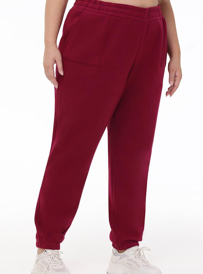 Plus-Size Small Bling Fleece Sweatpants Best Buy