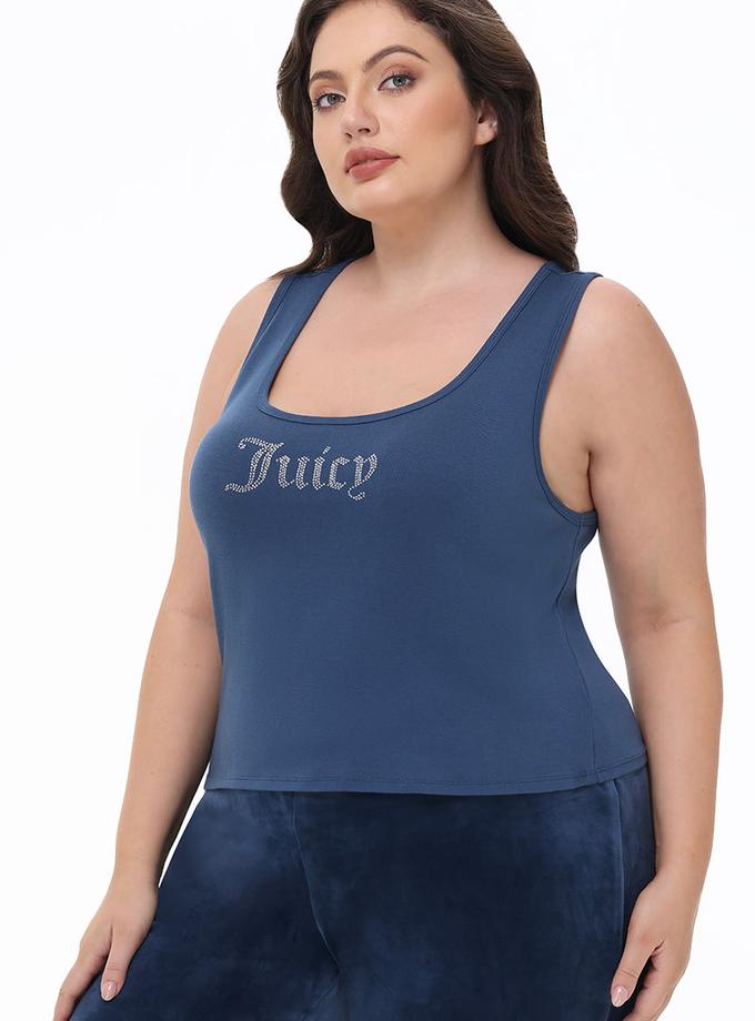 Plus-Size Small Bling Tank Top Free shipping