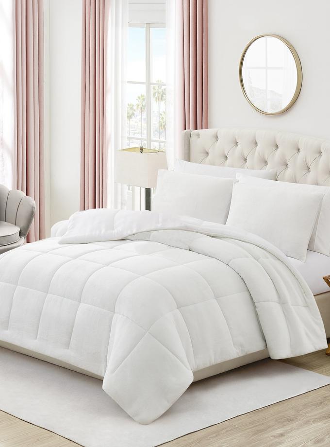 Plush Comforter Set Free shipping