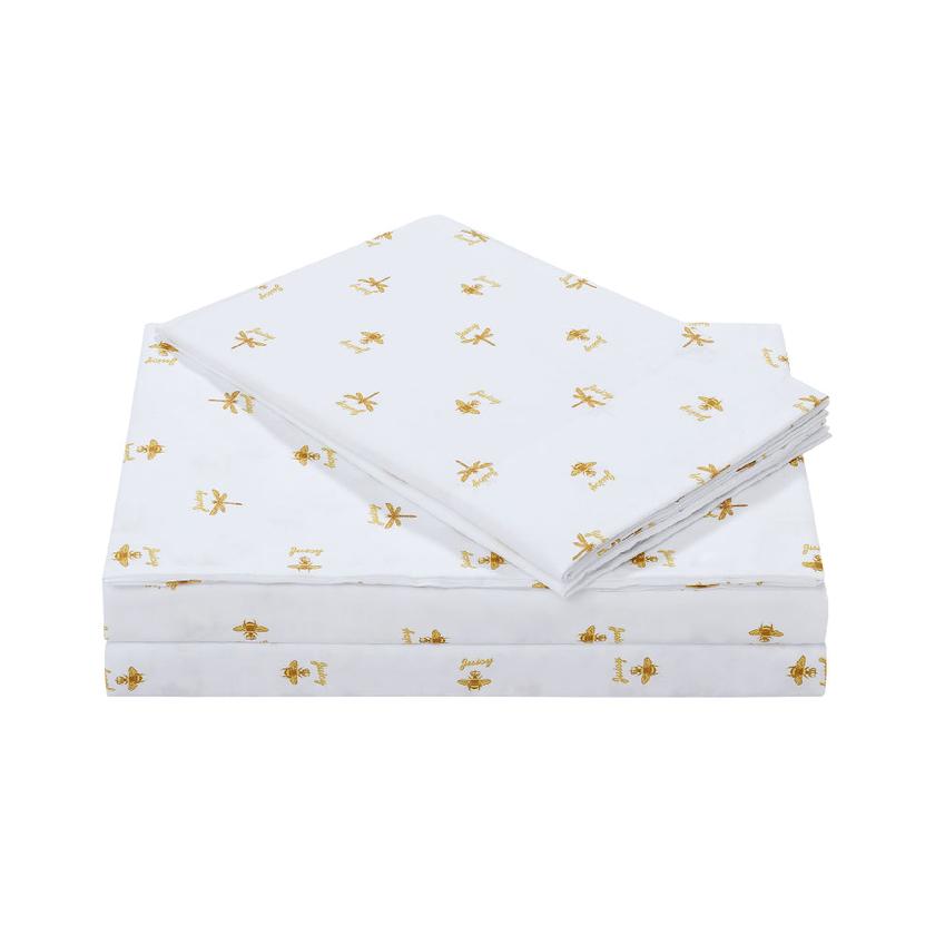 Printed Microfiber Sheet Set On Sale