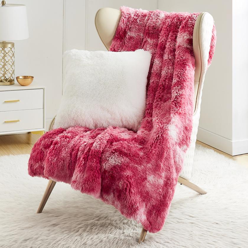 Shaggy Faux Fur Pillow Best Buy