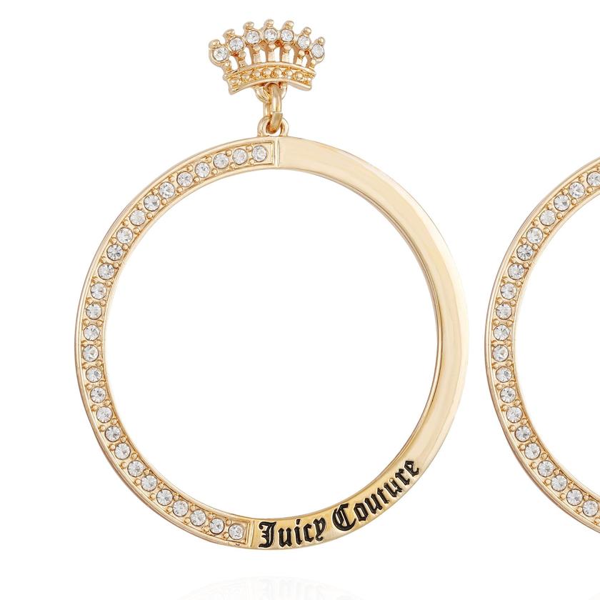 Sleek Hoop Crown Earrings Best Seller