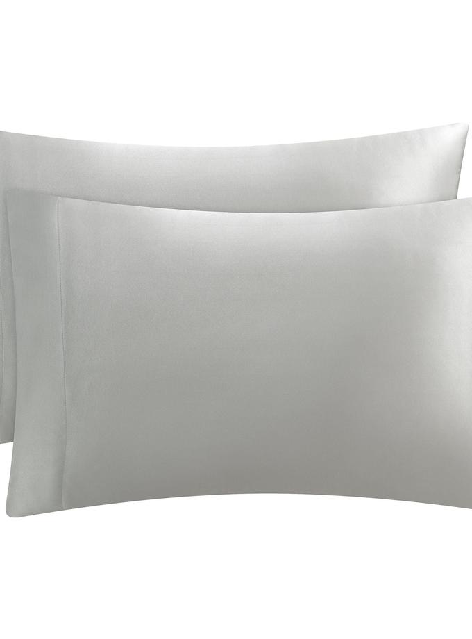 Solid Satin Pillow Case Set On Sale