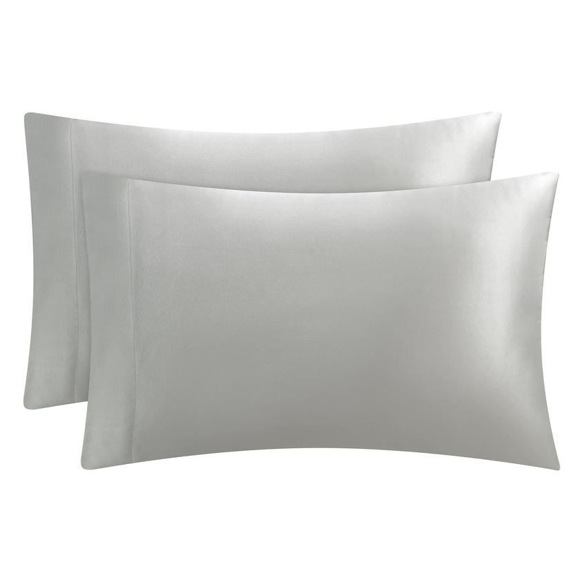 Solid Satin Pillow Case Set On Sale