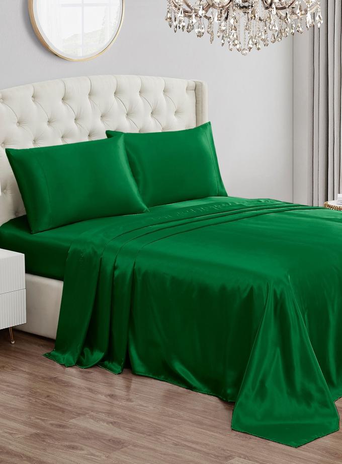 Solid Satin Sheet Set High Quality