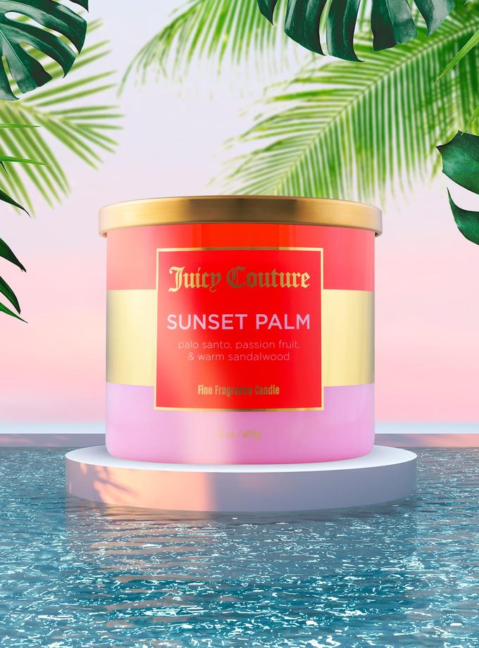 Sunset Palm Candle For Sale