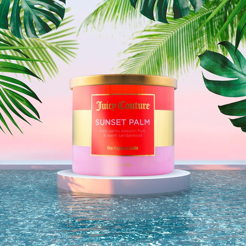 Sunset Palm Candle For Sale