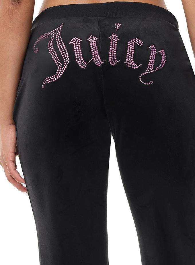 Technicolor Big Bling Velour Track Pants Best Price