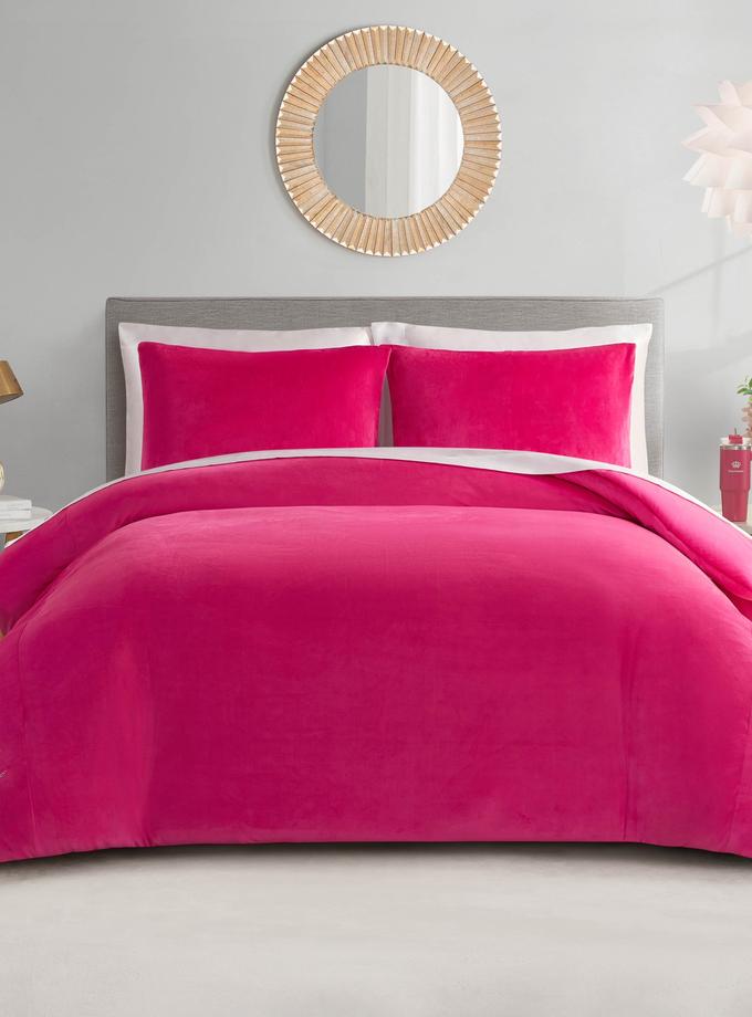 Velour Comforter Set Same Day Delivery