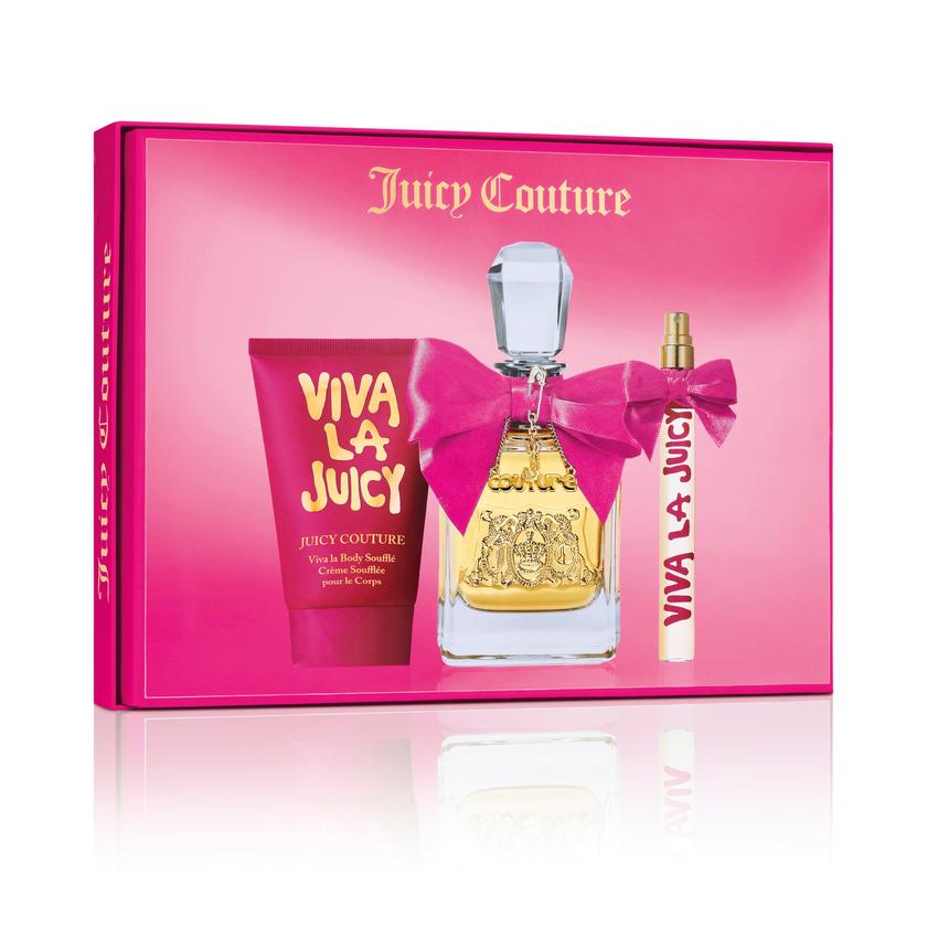 Viva La Juicy Eau de Parfum 3 Piece Full Size Gift Set On Sale