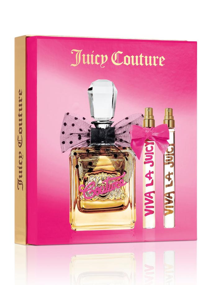 Viva La Juicy Gold Couture 3 Piece Gift Set For Sale